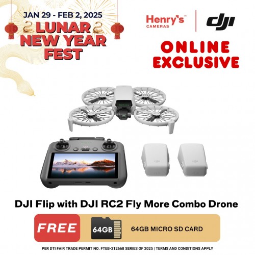 DJI Flip with DJI RC2 Fly More Combo Drone