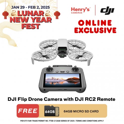 DJI Flip Drone Camera with DJI RC2 Remote