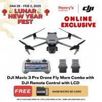 DJI Mavic 3 Pro Drone Fly More Combo with DJI Remote Control with LCD