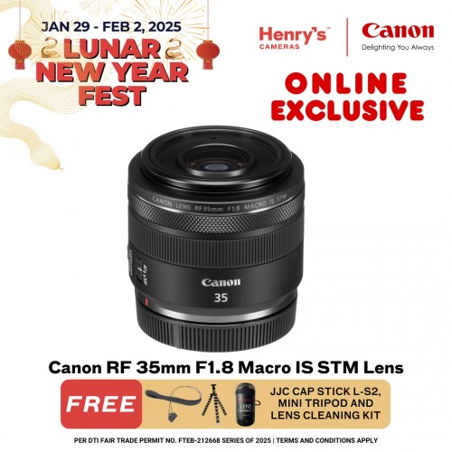 Canon RF 35mm F1.8 Macro IS STM Lens