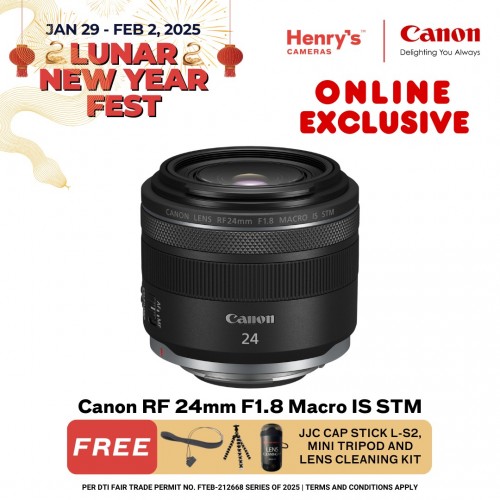 Canon RF 24mm F1.8 Macro IS STM