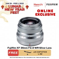 Fujifilm XF 35mm F2.0 WR Silver Lens