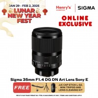 Sigma 35mm F1.4 DG DN Art Lens Sony E