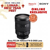 Sony FE 24-105mm F4 G OSS Lens