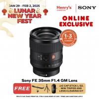 Sony FE 35mm F1.4 GM Lens