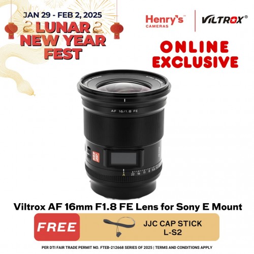 Viltrox AF 16mm F1.8 FE Lens for Sony E Mount