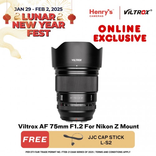 Viltrox AF 75mm F1.2 For Nikon Z Mount