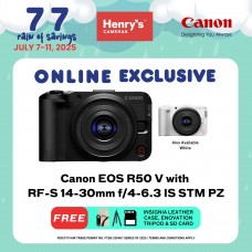 Canon EOS R50 V with RF-S 14-30mm f/4-6.3 IS STM PZ