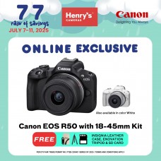 Canon EOS R50 with 18-45mm Kit