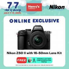 Nikon Z50 II with 16-50mm Lens Kit