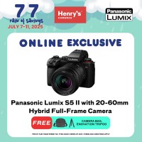 Panasonic Lumix S5 II with 20-60mm Hybrid Full-Frame Camera