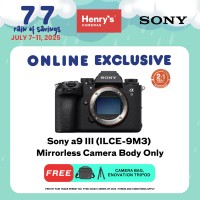 Sony a9 III (ILCE-9M3) Mirrorless Camera Body Only