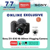 Sony ZV-E10 16-50mm Vlogging Camera