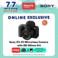 Sony ZV-E1 Mirrorless Camera with 28-60mm Kit