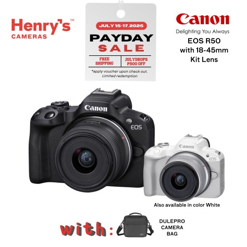 Canon EOS R50 with 18-45mm Kit
