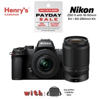 Nikon Z50 II with 16-50mm + 50-250mm Kit Lens