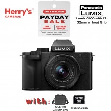 Panasonic Lumix G100 with 12-32mm without Grip