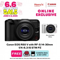 Canon EOS R50 V with RF-S 14-30mm f/4-6.3 IS STM PZ