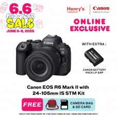 Canon EOS R6 Mark II with 24-105mm IS STM Kit