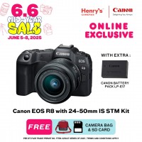 Canon EOS R8 with 24-50mm IS STM Kit