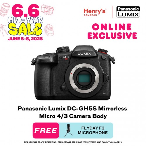 Panasonic Lumix DC-GH5S Mirrorless Micro 4/3 Camera Body