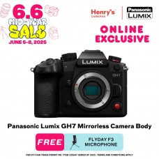 Panasonic Lumix GH7 Mirrorless Camera Body Only