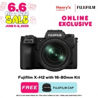 Fujifilm X-H2 with 16-80mm Kit