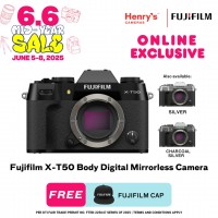Fujifilm X-T50 Body Digital Mirrorless Camera