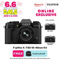 Fujifilm X-T50 15-45mm Kit Digital Mirrorless Camera