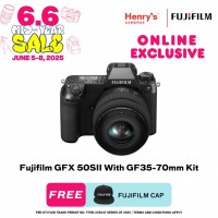 Fujifilm GFX 50SII With GF35-70mm Kit