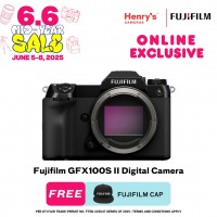 Fujifilm GFX100S II Digital Camera
