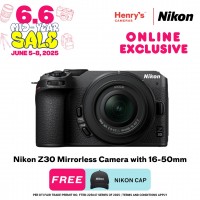 Nikon Z30 Mirrorless Camera with 16-50mm