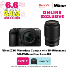 Nikon Z30 Mirrorless Camera with 16-50mm and 50-250mm Dual Lens Kit