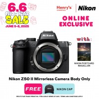 Nikon Z50 II Mirrorless Camera Body Only