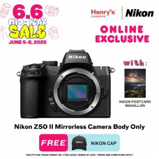 Nikon Z50 II Mirrorless Camera Body Only
