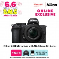 Nikon Z50 Mirrorless with 16-50mm Kit Lens