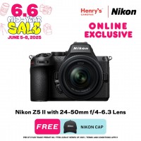 Nikon Z5 II with 24-50mm f/4-6.3 Lens Mirrorless Camera