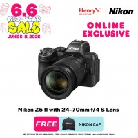 Nikon Z5 II with 24-70mm f/4 S Lens Mirrorless Camera