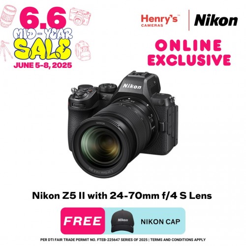 Nikon Z5 II with 24-70mm f/4 S Lens Mirrorless Camera
