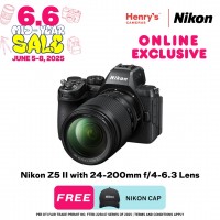 Nikon Z5 II with 24-200mm f/4-6.3 Lens Mirrorless Camera