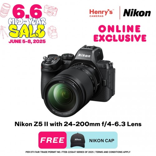 Nikon Z5 II with 24-200mm f/4-6.3 Lens Mirrorless Camera