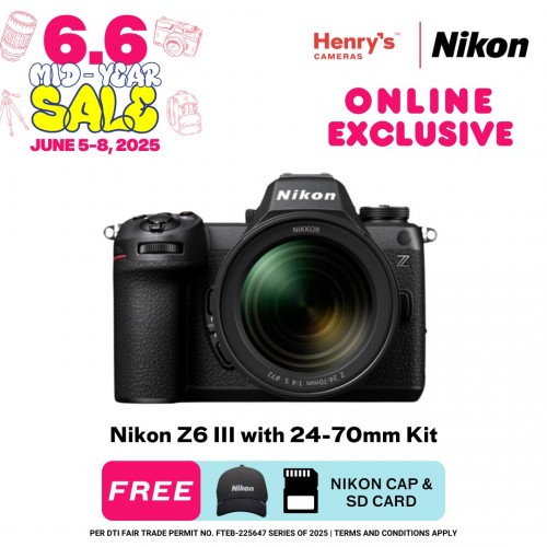 Nikon Z6 III with 24-70mm Kit