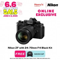 Nikon ZF with 24-70mm F4 Black Kit