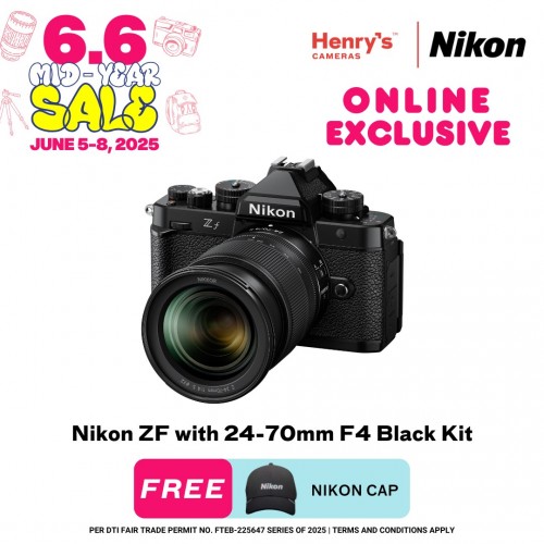 Nikon ZF with 24-70mm F4 Black Kit