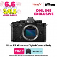 Nikon ZF Mirrorless Digital Camera Body