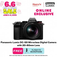 Panasonic Lumix DC-S5 Mirrorless Digital Camera with 20-60mm Lens