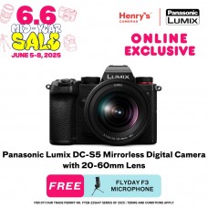 Panasonic Lumix DC-S5 Mirrorless Digital Camera with 20-60mm Lens