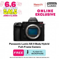 Panasonic Lumix S5 II Body Hybrid Full-Frame Camera