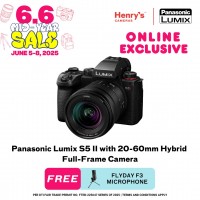 Panasonic Lumix S5 II with 20-60mm Hybrid Full-Frame Camera
