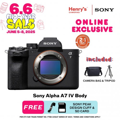 Sony Alpha A7 IV ILCE-7M4 Body only